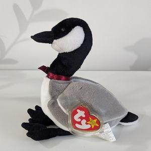 💕(3/$21)💕 Ty Beanie Baby Loosy the Goose 1998